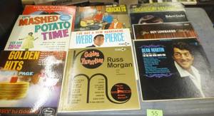 lot 55 image: Lot of 19 vintage records
