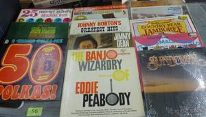 lot 56 image: Lot of 22 vintage records