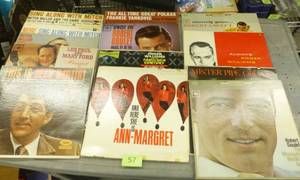 lot 57 image: Lot of 27 vintage records