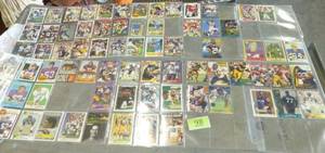 lot 98 image: Vintage Football collectors cards mostly Vikings