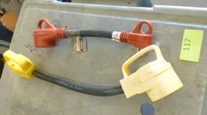 lot 117 image: Two adapter plugs