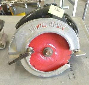 lot 130 image: Porter Cable 8 in circular saw