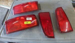 lot 158 image: Tail lights for a 1998-2003 Lincoln Navigator