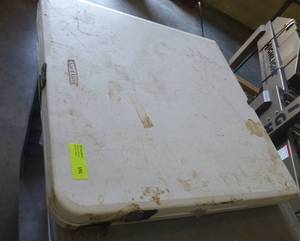 lot 191 image: 2x4 portable folding table