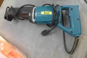lot 210 image: Corded reciprocating saw