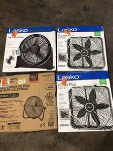 lot 2 image: Lot of Assorted Fans  Various Models and Conditions See Pictures Customer Returns See Pictures