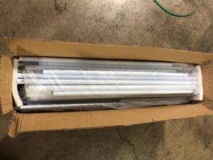 lot 40 image: 10 ft. x 30 ft. White Tent Patio Camping Party Wedding Tent Canopy with 8 Removable Sidewalls Customer Returns See Pictures