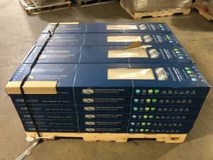 lot 22 image: Pallet of Lifeproof Pairville Oak 9.4 in. W x 48 in. L Waterproof Hybrid Resilient Flooring (18.8 sqftcase)    Customer Returns See Pictures