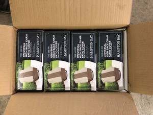 lot 25 image: Lot of Hampton Bay Universal High Back Chair Patio Cover   Customer Returns See Pictures