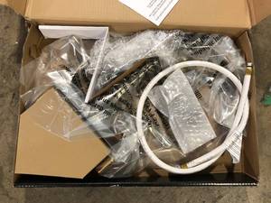 lot 42 image: Delta Everly 2-Handle Standard Kitchen Faucet with Spray in Stainless Customer Returns See Pictures