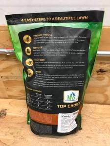 lot 32 image: Top Choice Landscaper Mix Grass Seed 3 lbs Bag