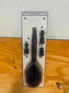 lot 71 image: KARCHER Universal Rotating Wash Brush Attachment - For Gas & Electric Power Pressure Washers - 4000 PSI - Quick-Connect,Black 0807249.60 ((0805249.60)
