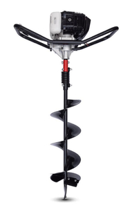lot 15 image: LEGEND FORCE 52 cc 2-Cycle Gas Powered 1-Man Earth Auger with 8 in. Bit