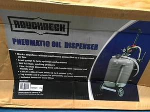 lot 13 image: Rouchneck Pneumatic Oil Dispenser Model # 42611