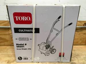 lot 27 image: TORO 10 in. 2-Cycle 43cc Cultivator