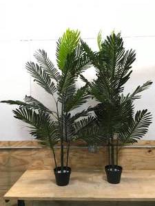 lot 102 image: Lot of 2 - Artificial Palm Trees