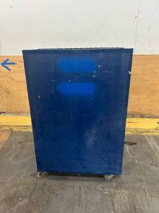 lot 134 image: Wooden Construction Box on Casters