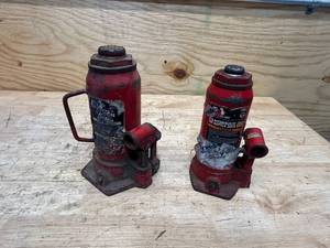 lot 140 image: 6 Ton and 12 Ton Hydraulic Jacks