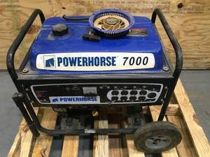 lot 160 image: Non-Working Powerhorse 7000 Generator