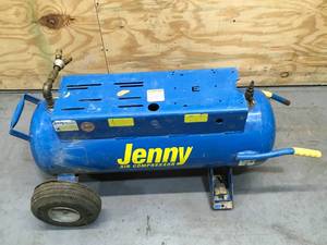 lot 161 image: Jenny Air Compressor Tank
