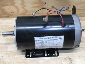 lot 175 image: Campbell Hausfeld Compressor Duty Motor Model # 56S34D5M