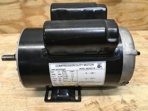 lot 177 image: Campbell Hausfeld Compressor Duty Motor Model # 56S34D3.7M