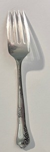 lot 2 image: Oneida Engagement Sterling Silver Flatware Set