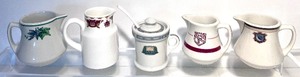 lot 25 image: Five Vintage Creamers