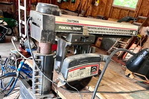 lot 74 image: Craftsman Radial Saw
