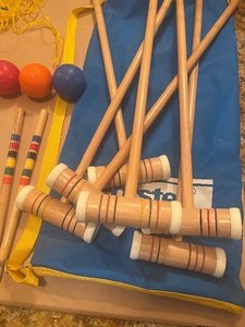 lot 183 image: Forster Croquet Set