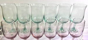 lot 139 image: Vintage Liqueur Glasses