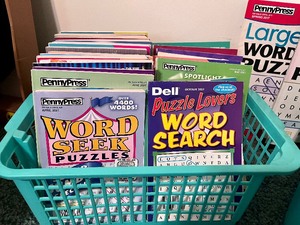 lot 168 image: Brand New Word Search Puzzle Books (70)