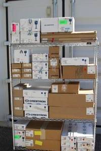 lot 25 image: Large LOT of Miscellaneous New & NewOpen Box Pro Audio Video and Control Equipment Items & Accessories