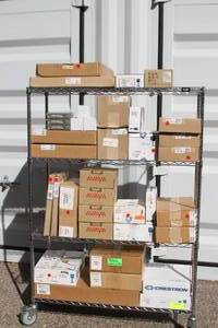 lot 35 image: Large LOT of Miscellaneous New & NewOpen Box Pro Audio Video and Control Equipment Items & Accessories