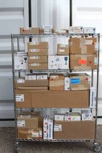 lot 40 image: Large LOT of Miscellaneous New & NewOpen Box Pro Audio Video and Control Equipment Items & Accessories
