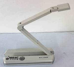 lot 43 image: Elmo MO-1 Overhead Portable Visual Presenter Document Camera, VGA,HDMI, Comes With HDMI Cable