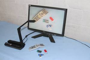 lot 44 image: Elmo MO-1  MO1 Ultra-Compact Visual Presenter  Document Video Camera System
