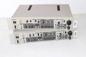 lot 61 image: Lot of 2 - Sony Professional Video Camera - Model CCU-M5 - Camera Control Unit - Lot of 2