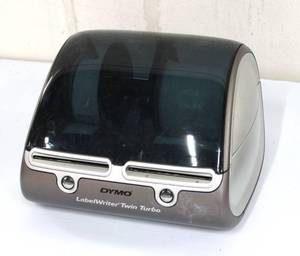 lot 74 image: Dymo Turbo Thermal Lable Printer Model# 93085, With USB Cable & Power Adapter