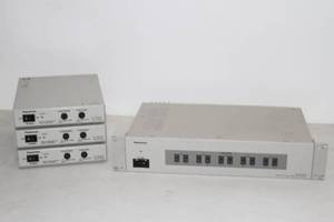 lot 64 image: Panasonic Pro  Commercial Video Camera Multi-Port Hub and Three (3) Power Supply AC Adapters  Adaptors
