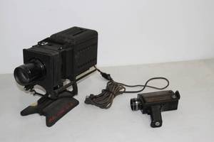 lot 70 image: Vintage Video Camera and Movie  Film Projector