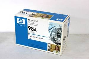 lot 84 image: HP LaserJet Computer Laser Printer Print Cartridge # 98 A  98A