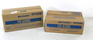 lot 86 image: Laser Printer Drum Cartridge Lot - Sharp # FO-47DR - Lot of 2 Cartridges