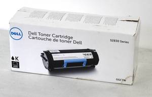 lot 87 image: Dell S2830 Monochrome Laser Printer Toner Cartridge Model Dell # S2830