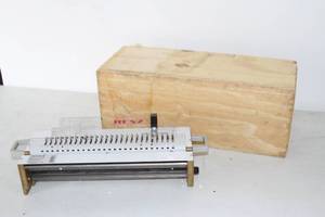 lot 92 image: RENZ DTP 340 M Heavy Duty Desktop Punching Machine HEAD  Module Unit