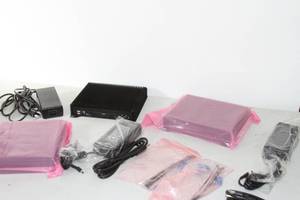 lot 100 image: Lot of 3 - Actineon Siilent (Silent) 8QLP Fanless 4 Monitor  Display Videowall Computer Controller