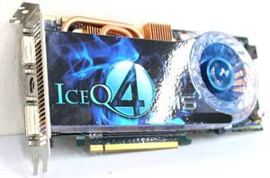 lot 106 image: ICE Q 4 HIS 1 GB (256 Bit) GDDR3 PCIe Video Card