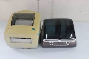 lot 107 image: 2 Label Printers For Parts Or Repair