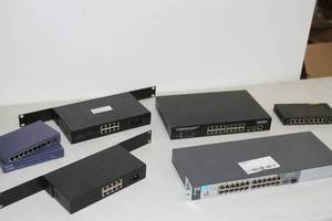 lot 110 image: Miscellaneous Ethernet Distribution Router Switch Equipment LOT