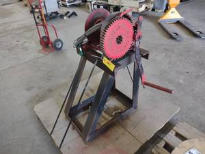lot 47 image: Beebe Bros. 5 Ton Hand Winch with 1...